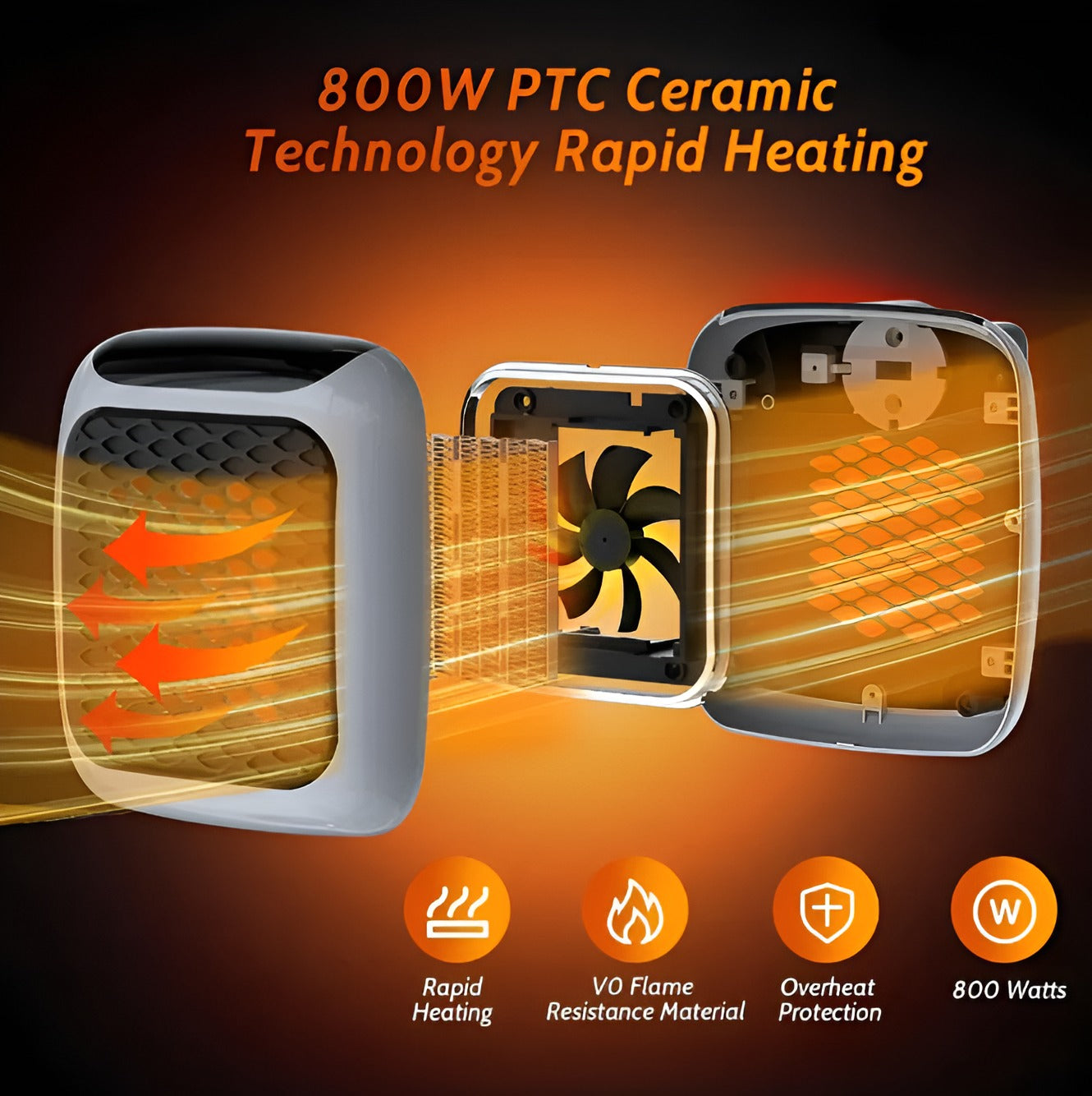 Homerush Mini Room Heater